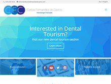 Tablet Screenshot of carlosfernandezdecastro.com